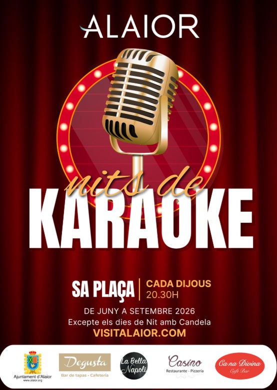 Nit de Karaoke a Alaior 🎤✨