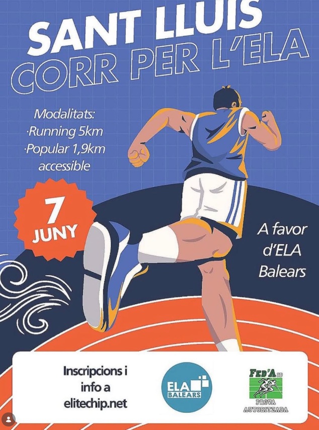 Sant Lluis runs for ALS