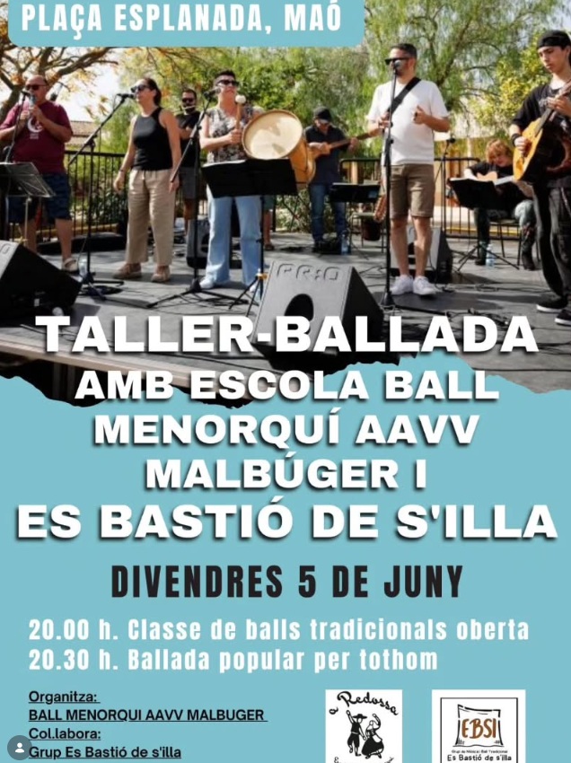 Taller+Ballada popular amb A Redossa i es Bastió de s'Illa